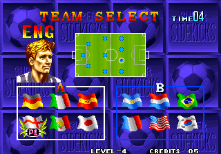 Super Sidekicks screenshot 6 for Neo Geo